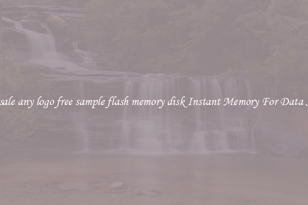 Wholesale any logo free sample flash memory disk Instant Memory For Data Storage