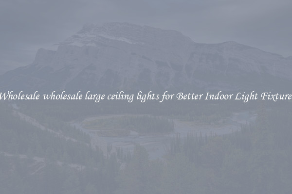 Wholesale wholesale large ceiling lights for Better Indoor Light Fixtures