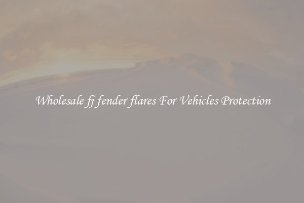Wholesale fj fender flares For Vehicles Protection