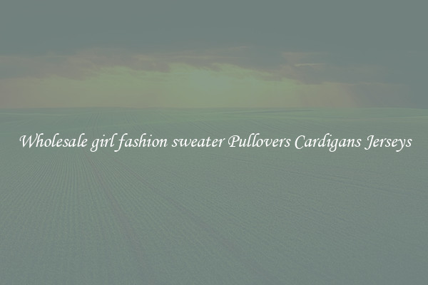 Wholesale girl fashion sweater Pullovers Cardigans Jerseys